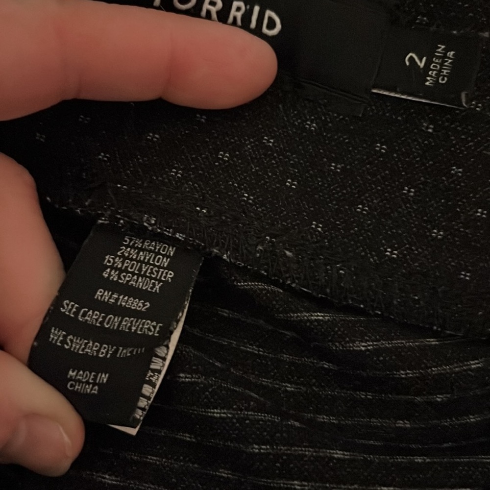 Torrid Plus Size Cropped Slim Fix Pixie Pant All-… - image 4